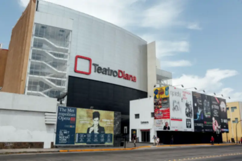 Teatro Diana reprograma eventos por seguridad tras violencia en Guadalajara