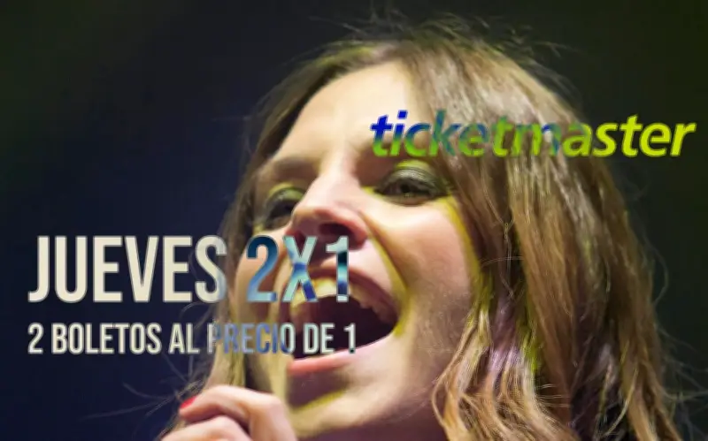 Ticketmaster Lanza Oferta 2x1 en Conciertos de Guadalajara Hoy