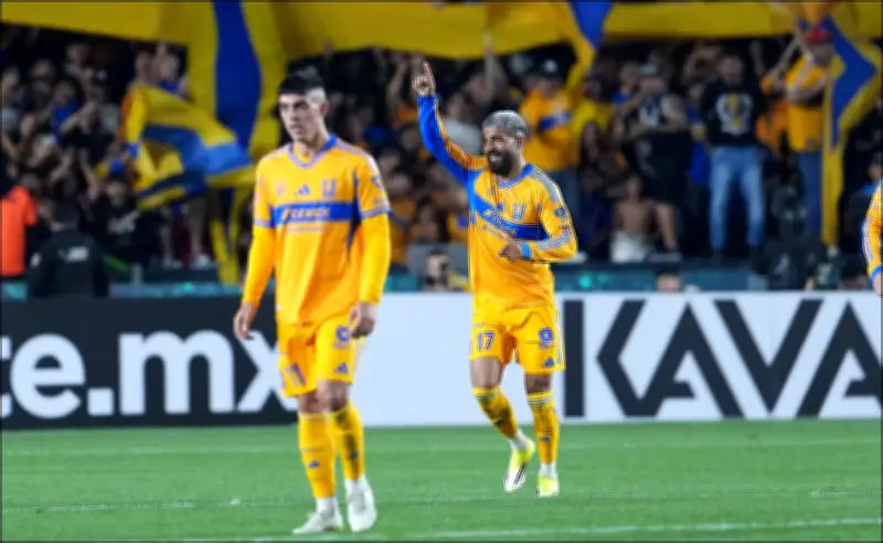 Tigres avanza a octavos de la Concacaf Champions Cup con goleada y debut soñado de Aguirre