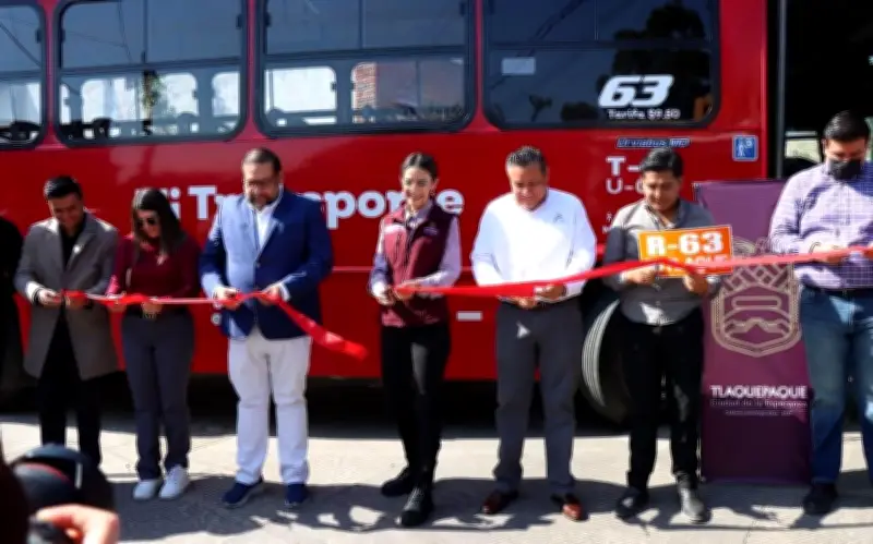 Tlaquepaque transforma movilidad con nueva ruta de autobús al Centro Universitario