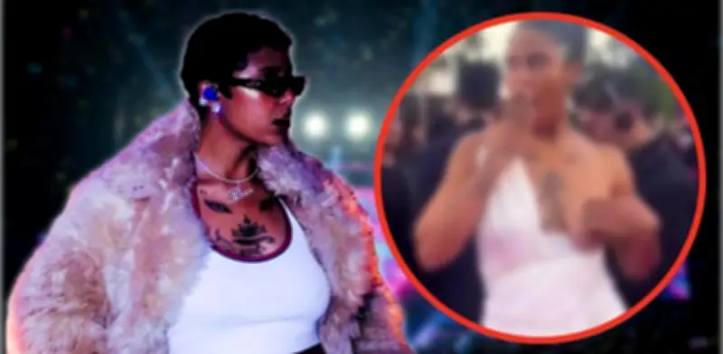 Tokischa deslumbra con polémico vestido de Vivienne Westwood en Premios Lo Nuestro 2026