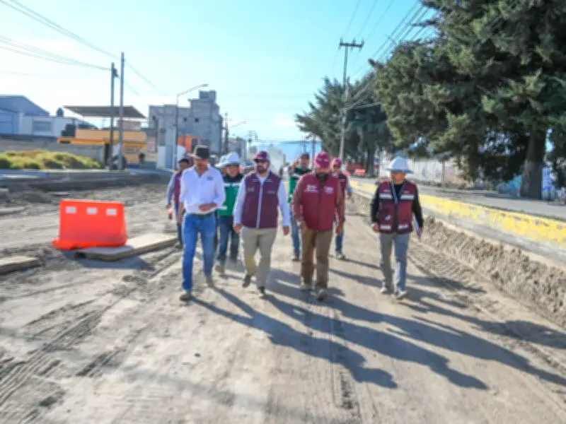 Toluca registra 58% de avance en mejoramiento de calles con inversión de 137 millones