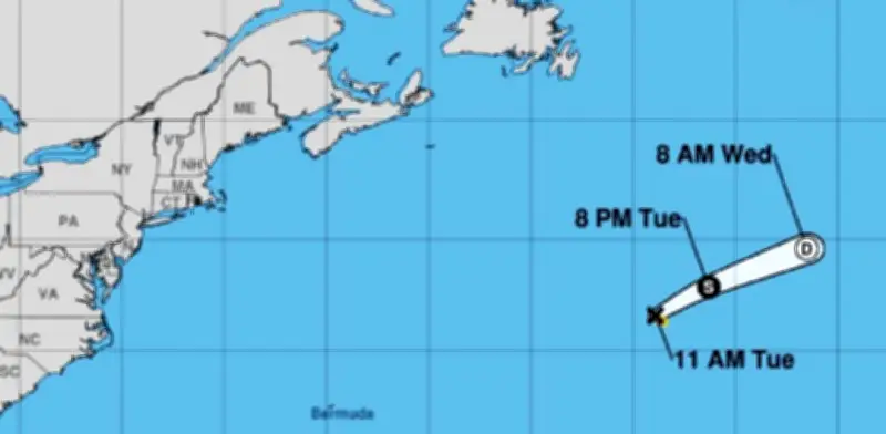 Tormenta 'Andrea' se forma en el Atlántico: primera de la temporada 2025