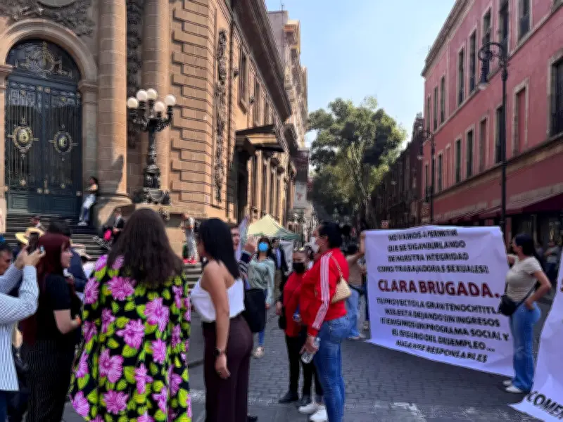 Trabajadoras sexuales amenazan con paralizar la Calzada de Tlalpan durante el Mundial