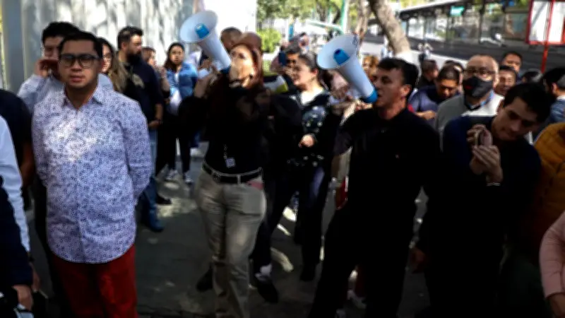 Trabajadores del Poder Judicial lideran movilizaciones en CDMX este 13 de febrero