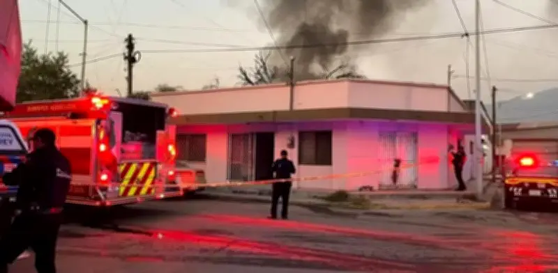 Tragedia en Monterrey: Abuelito de 65 años fallece en incendio de su vivienda