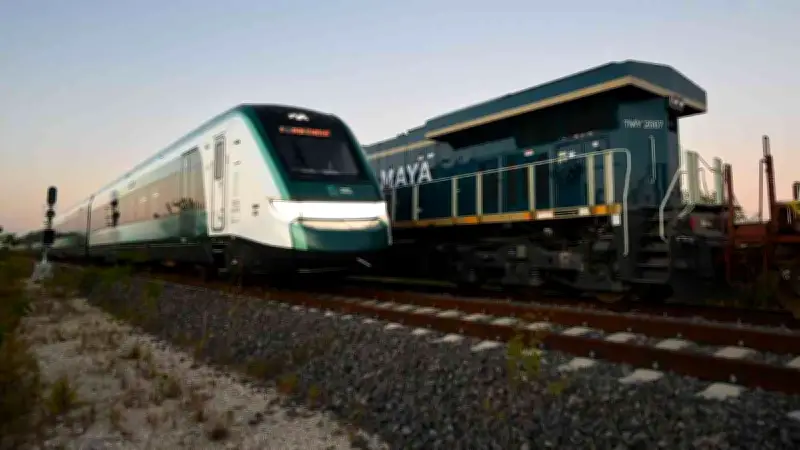Tren Maya de Carga inicia pruebas dinámicas en el sureste con locomotoras de alta potencia