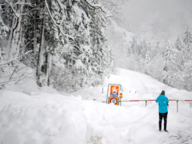 Tres muertos en avalanchas en Austria: alerta por alto riesgo en Tirol y Vorarlberg