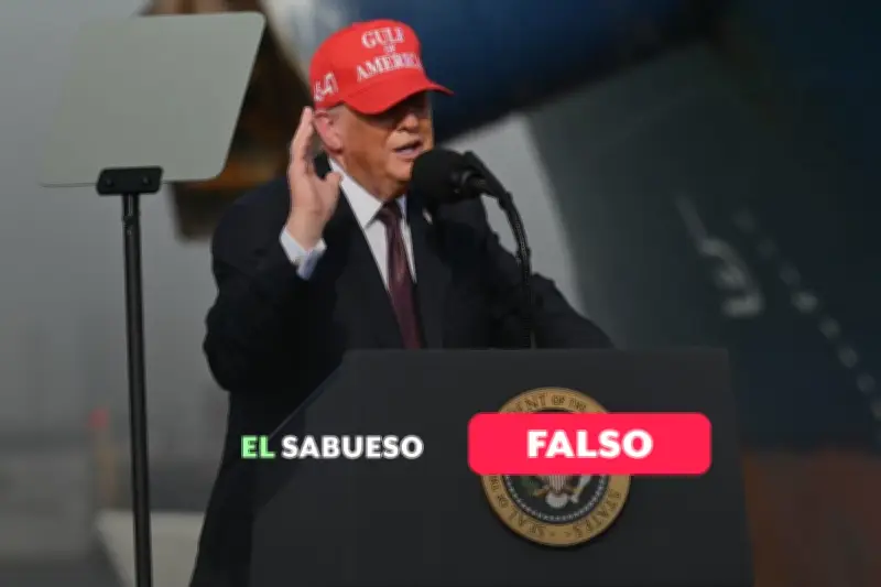 Trump afirma falsamente que EU tiene el 92% del Golfo de México y cambia su nombre
