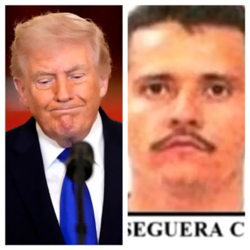 Trump exige a México intensificar lucha contra cárteles tras muerte de 'El Mencho'