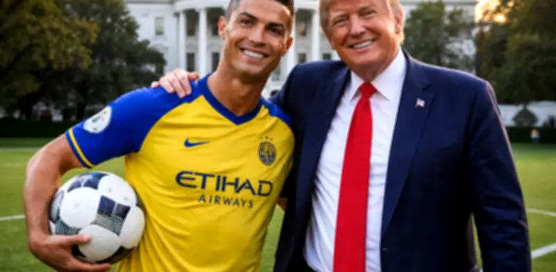 Trump invita a Cristiano Ronaldo a EE.UU. con video de IA y desata rumores sobre la MLS