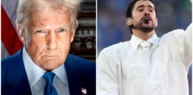 Trump tilda de "repugnante" el show de Bad Bunny en el Super Bowl 2026