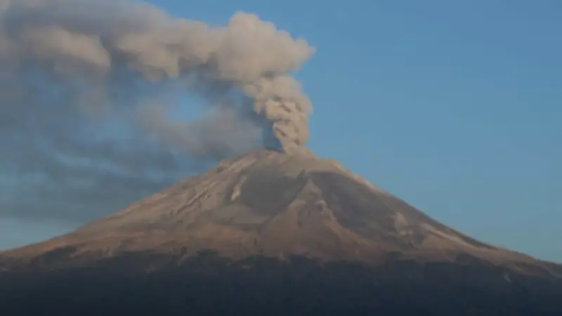 UNAM advierte sobre efectos de ceniza volcánica del Popocatépetl en salud