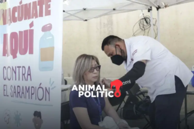 UNAM e IMSS abren megacentro de vacunación contra sarampión en Ciudad de México