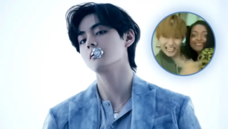 V de BTS enfrenta acusaciones de racismo por reacción viral al abrazar a joven afroamericana
