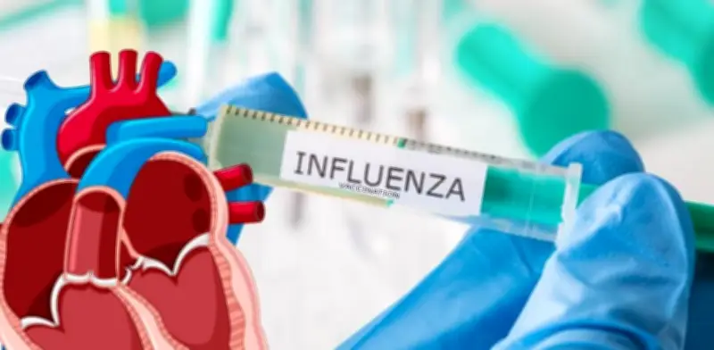 Vacuna contra influenza reduce hasta 10 veces riesgo de infarto y protege el corazón