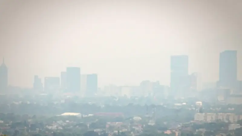 Valle de México en alerta roja por ozono: evita actividades al aire libre