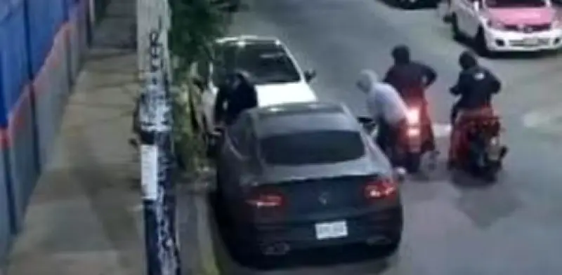 Video revela robo de autopartes en 20 segundos en la Agrícola Oriental