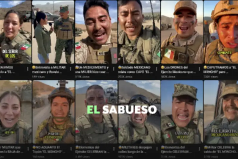 Videos falsos de militares celebrando abatimiento de 'El Mencho' son creados con IA