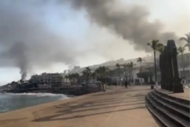 Violencia en Puerto Vallarta tras abatimiento de 'El Mencho', líder del CJNG