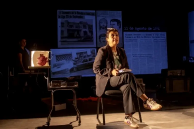 Vuelos de la Muerte: Alicia de los Ríos narra en teatro la desaparición de su madre guerrillera