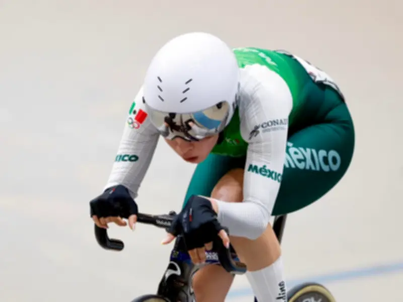 Yareli Acevedo brilla con oro panamericano en ciclismo de pista para México