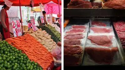 Canasta alimentaria sube 5.1% en zonas urbanas, superando inflación general en 2026