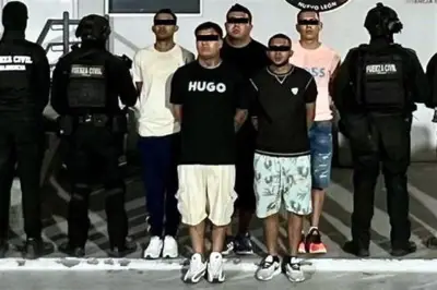 Detienen a seis presuntos responsables de balacera en el centro de Ciudad Juárez