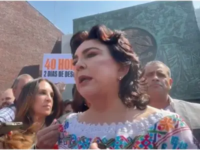 Diputada de MC critica reforma laboral: 'Dan gato por liebre' a trabajadores