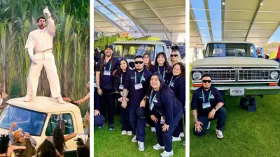 Hidalguense Alex Tovar brilla en el Super Bowl adaptando la pickup de Bad Bunny