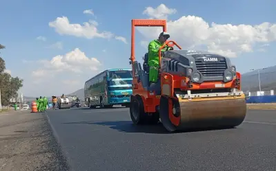 Jalisco: Rehabilitan tramo de la Carretera Guadalajara-Morelia para mejorar seguridad vial