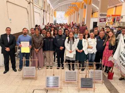 Mercado Obrera logra certificación como Entorno Laboral Saludable en Cuauhtémoc