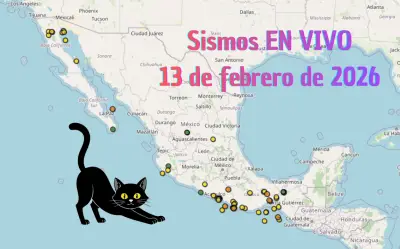 Monitoreo en Vivo de Sismos en México: Reportes del Viernes 13 de Febrero de 2026