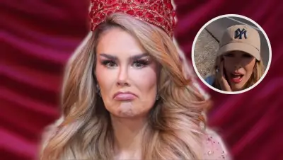 Ninel Conde queda varada en carretera por ponchadura de llanta en San Luis Potosí