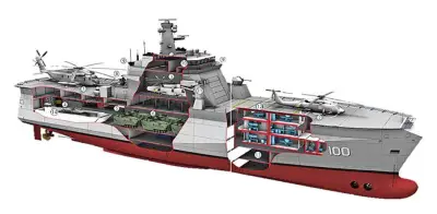 Semar avanza en construcción de buque multipropósito de largo alcance para 2029