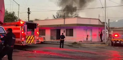 Tragedia en Monterrey: Abuelito de 65 años fallece en incendio de su vivienda