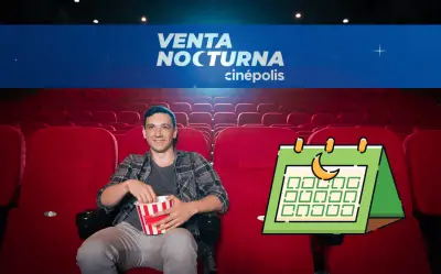 Venta Nocturna de Cinépolis: Descuentos del 50% y Sorteos para un Año de Cine