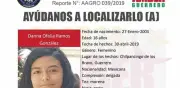 Alerta Amber en Guerrero: Buscan a Danna, adolescente de 16 años desaparecida