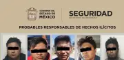 Autoridades capturan banda de desvalijamiento de autos en Toluca y aseguran predio