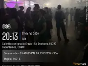 Autoridades desalojan fiesta masiva sin autorización en colonia Doctores