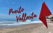 Bandera Roja en Siete Playas de Puerto Vallarta: Prohibido el Ingreso Recreativo