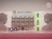 Banxico lanza billete conmemorativo de 100 pesos por su centenario