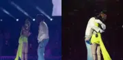 Cazzu y Bad Bunny deslumbran en River Plate con 'Con otra' y polémica dedicación