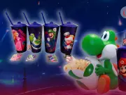 Cinépolis lanza colección de vasos y palomera de Super Mario Galaxy con la película