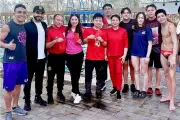 Clavadistas mexicanos celebran Año Nuevo Chino con entrenamiento especial