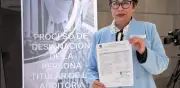 Delia González Cobos formaliza registro para dirigir la ASF con plan de modernización