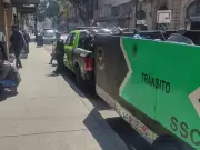 Denuncian insultos y abusos de tránsito en operativo del Centro Histórico de la CDMX