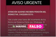 Desmienten que imágenes 'Juntos por el pueblo' hackeen celulares de pensionados