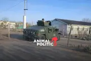 Despliegue militar en Ejido Sandoval, Matamoros, tras enfrentamientos violentos