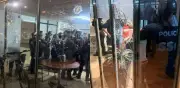 Detienen a 10 manifestantes tras dañar estación policial en la CDMX durante protesta